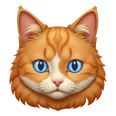 a tired cat sticker