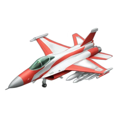 toy fighter jet sticker
