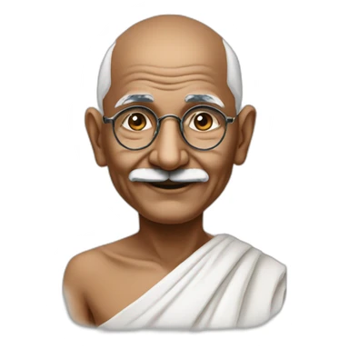 Mahatma Gandhi sticker