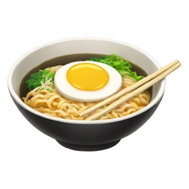 Ramen bowl sticker