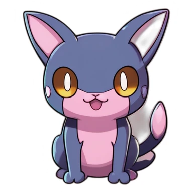 Mew pokemon sticker