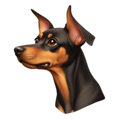 pinscher sticker