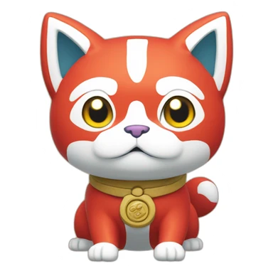 Jibanyan yo kai watch sticker