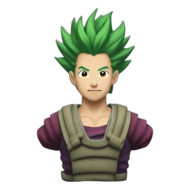 Gon dans les bras d'Hisoka sticker
