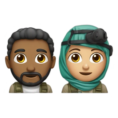 Israel et palestine en conflit sticker