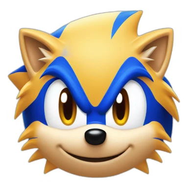 16 bit sonic the hedgehog  sticker