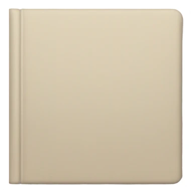 Aesthetic bege book sticker