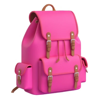 big pink explorer backpack sticker