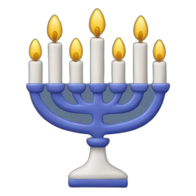 Menorah sticker