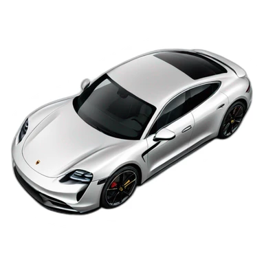 Porsche taycan sticker