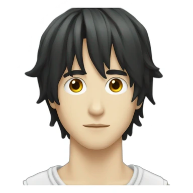 L Lawliet sticker