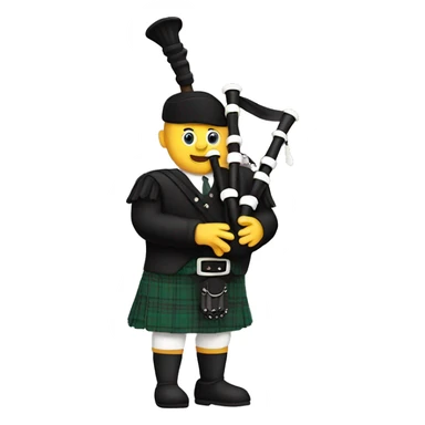 bagpipes sticker