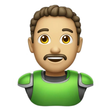 android-os-green-character sticker