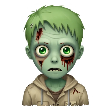 cute zombie sticker