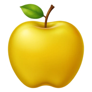 yellow apple golden delicious  sticker