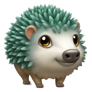 herisson animal sticker