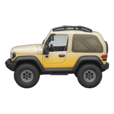 Car allí terrain sticker