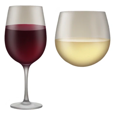 A glass of wine in the evening sticker