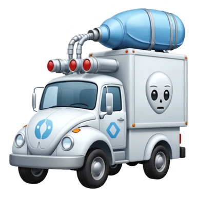  Mr. Freeze’s Bug exterminators moving truck  sticker