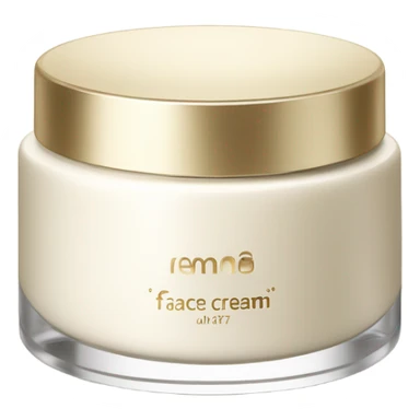 aesthetic jar of face cream  sticker