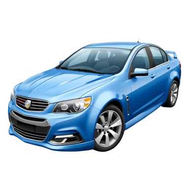 Blue Holden vf commodore  sticker