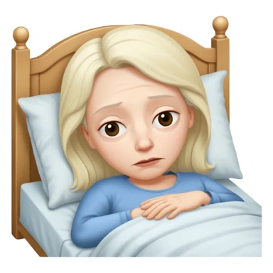 mother was syk and die sticker