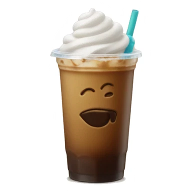 iced coffee from tim hortons  sticker