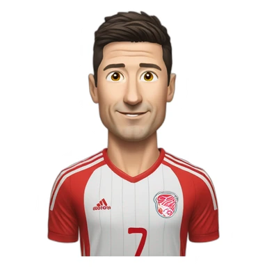Robert lewandowski  sticker