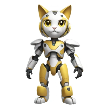 Cat-Medabot full body sticker