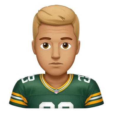 Chill guy Packers fan sticker