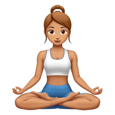 yoga girls sticker