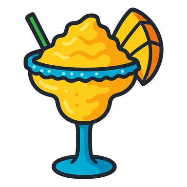 frozen mango margarita sticker
