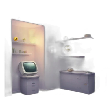 liminal space room sticker