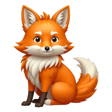 nine-tailed fox sticker