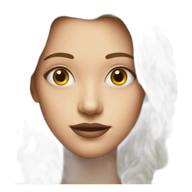 Portrait Super hero like sticker