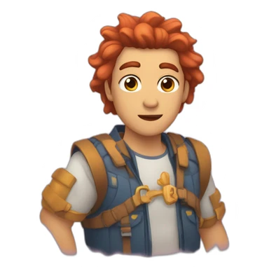 Corazón vivo sticker