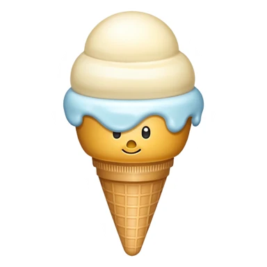 ice cream ball sticker