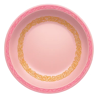Light pink biryani plate  sticker