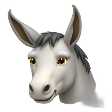 Tête de mule sticker