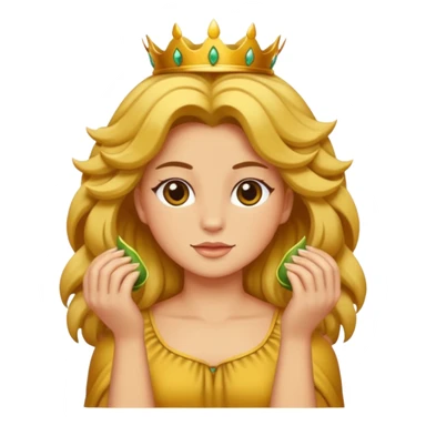 Gata masajeando el pelo de un león sticker