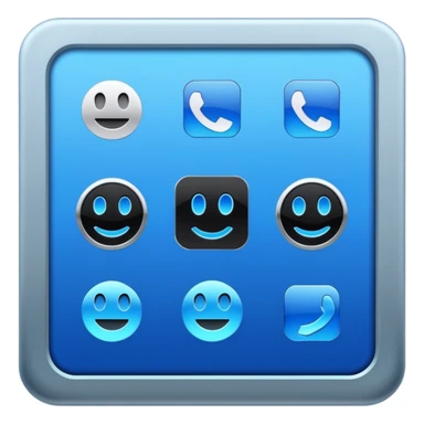 Platform Board – blue text display. sticker