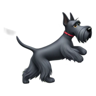 scottish-terrier-dog-walking sticker