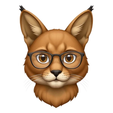 Caracal glasses  w sticker