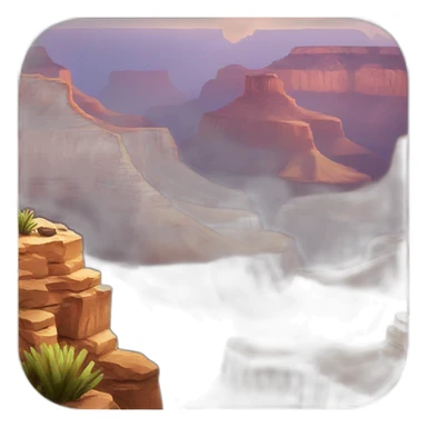 Grand Canyon emoji sticker