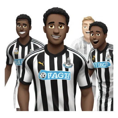 Newcastle united sticker