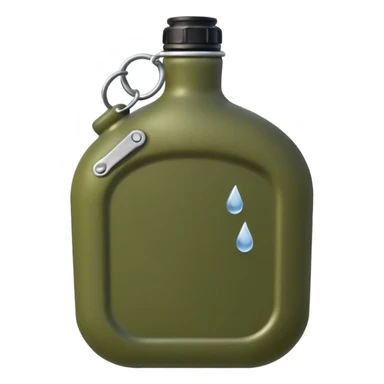 water canteen sticker