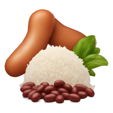 Red Beans and Rice with Chicken sticker