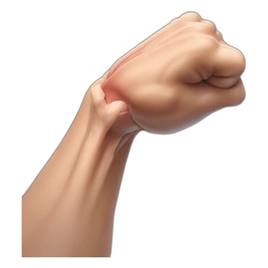 Triceps muscle arm sticker