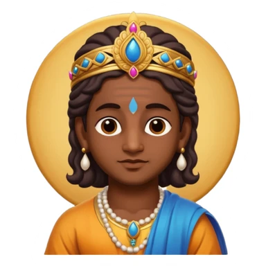 God krishna sticker