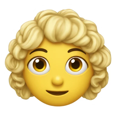 Flor guiñando un ojo sticker